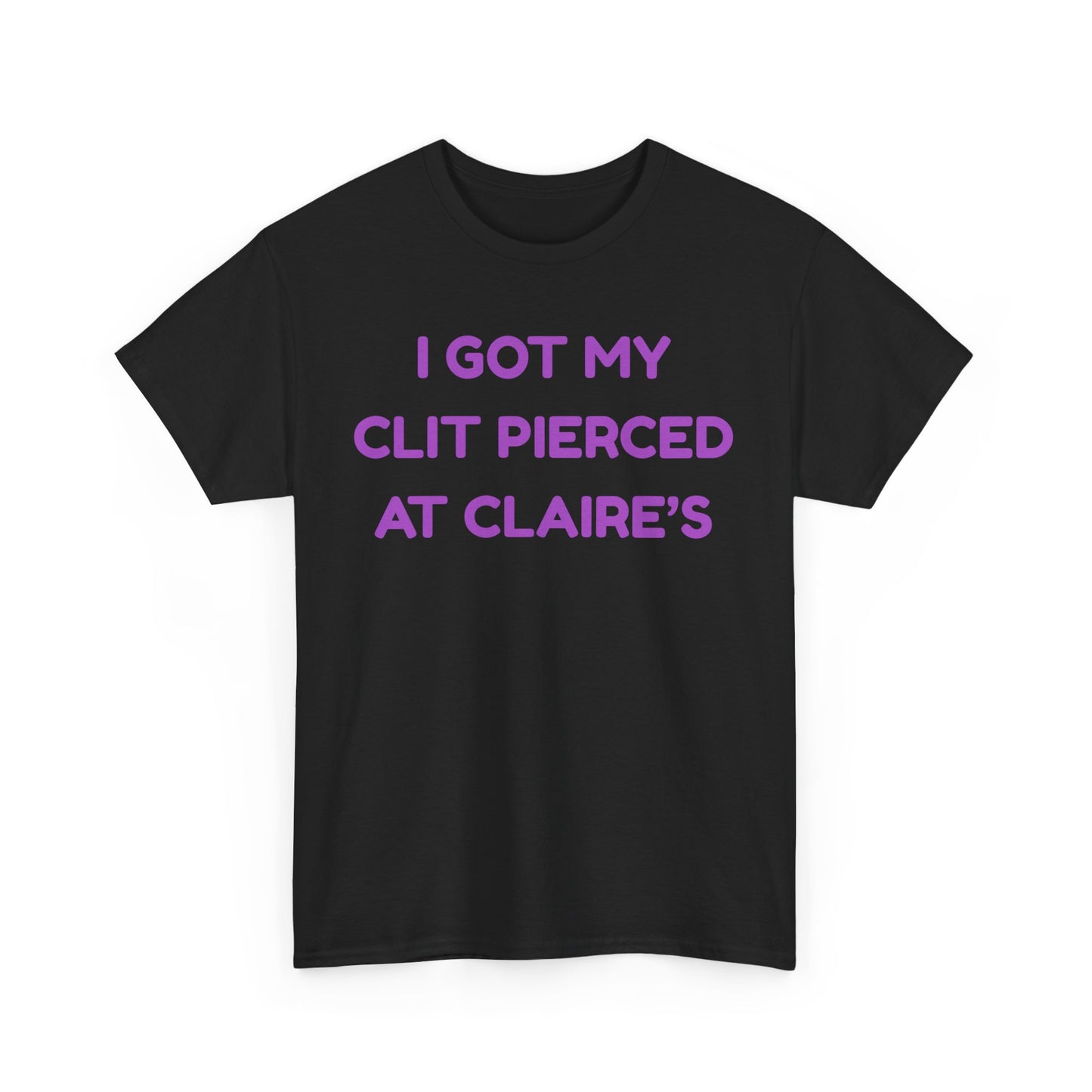 Clit Piercing Cotton Tee