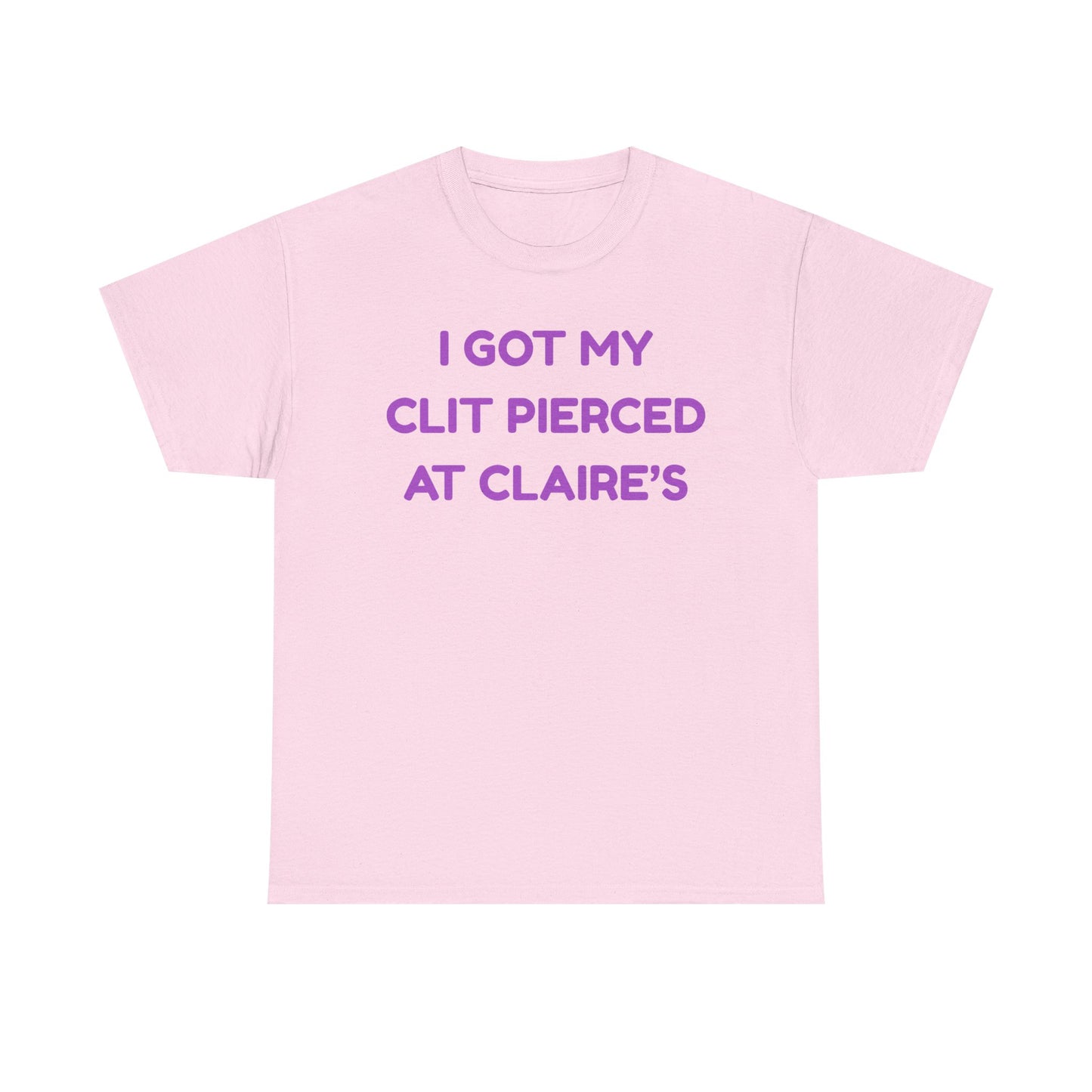 Clit Piercing Cotton Tee
