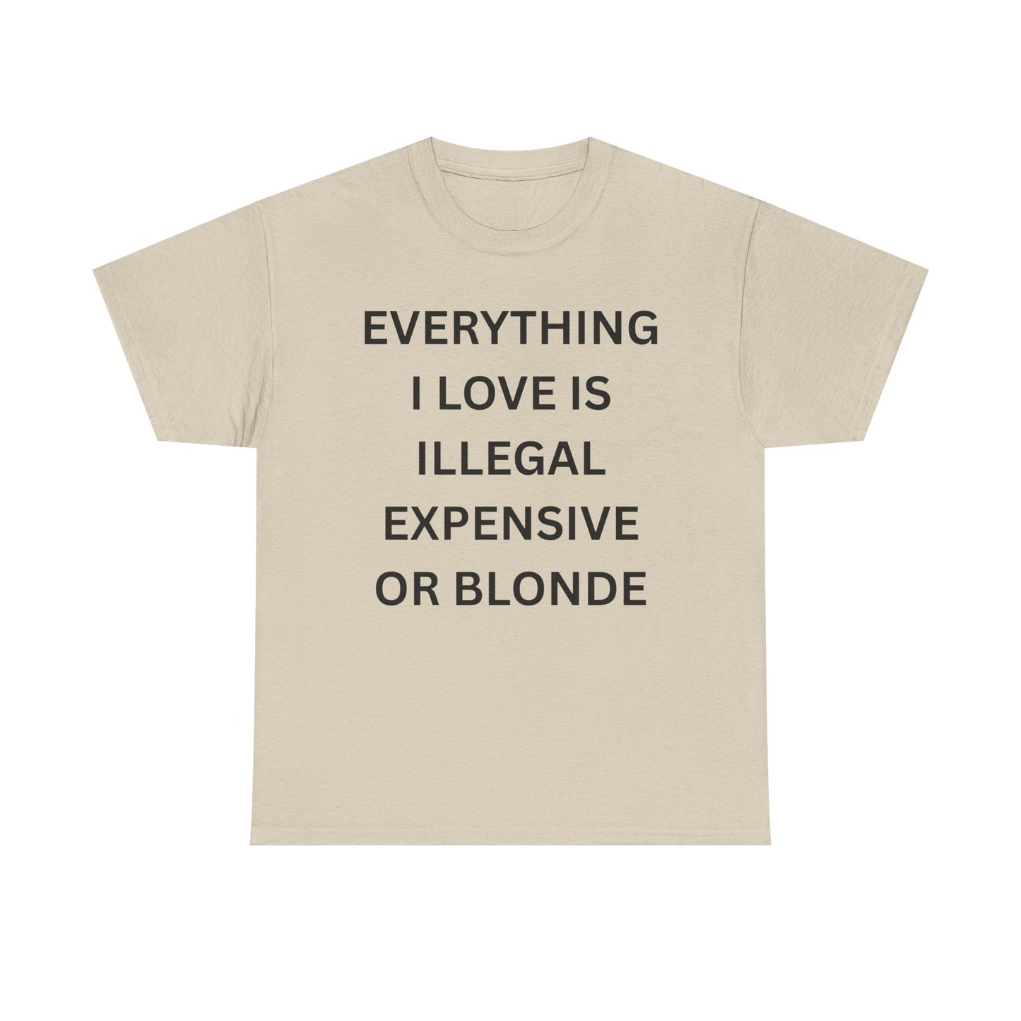 Everything I Love Cotton Tee