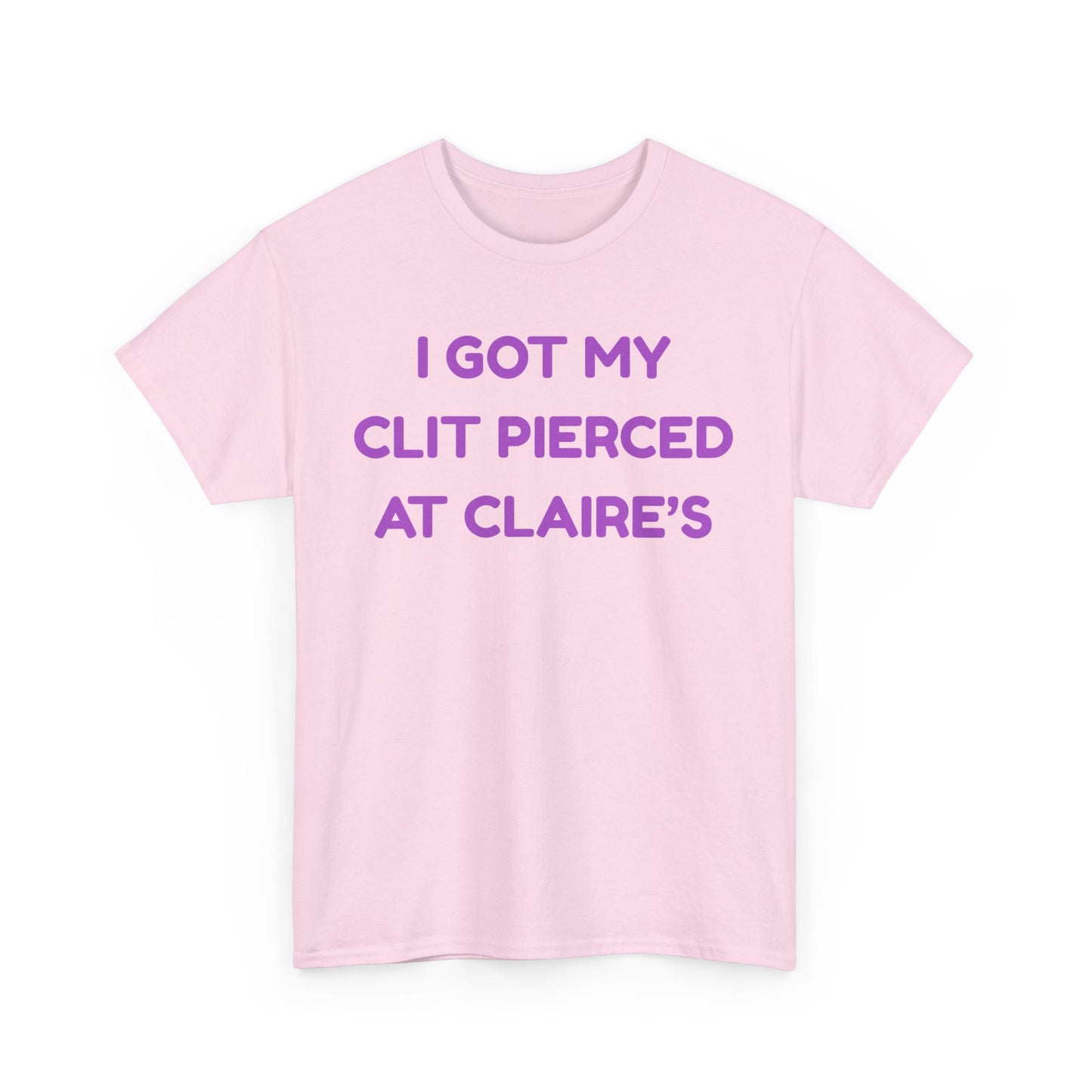 Clit Piercing Cotton Tee