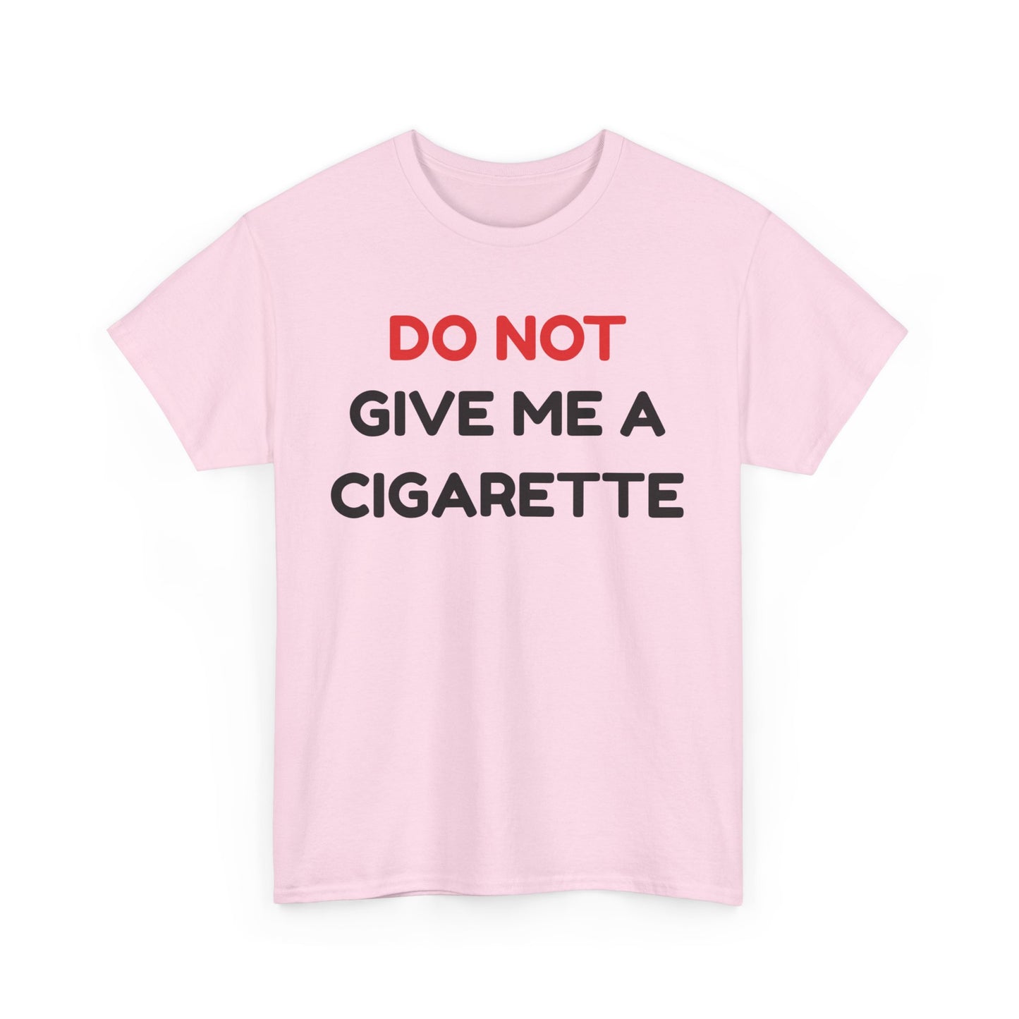 No Cigarette Cotton Tee
