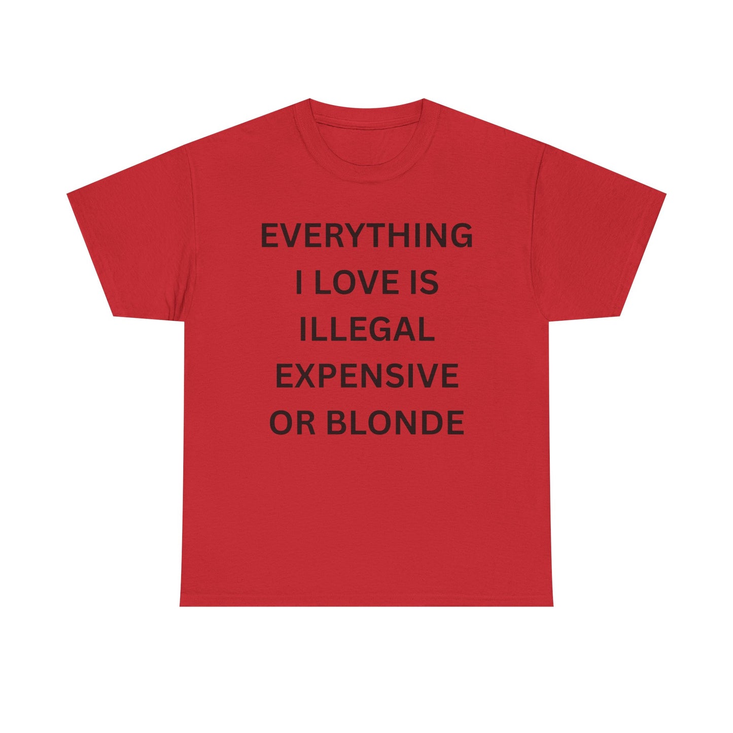 Everything I Love Cotton Tee