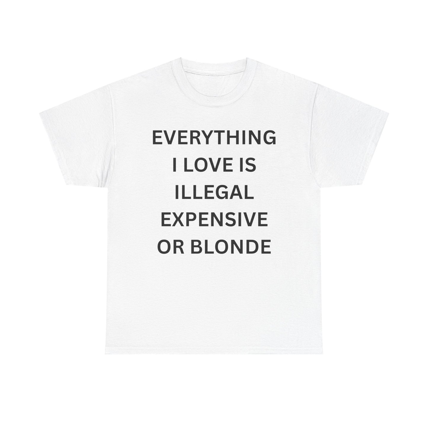 Everything I Love Cotton Tee