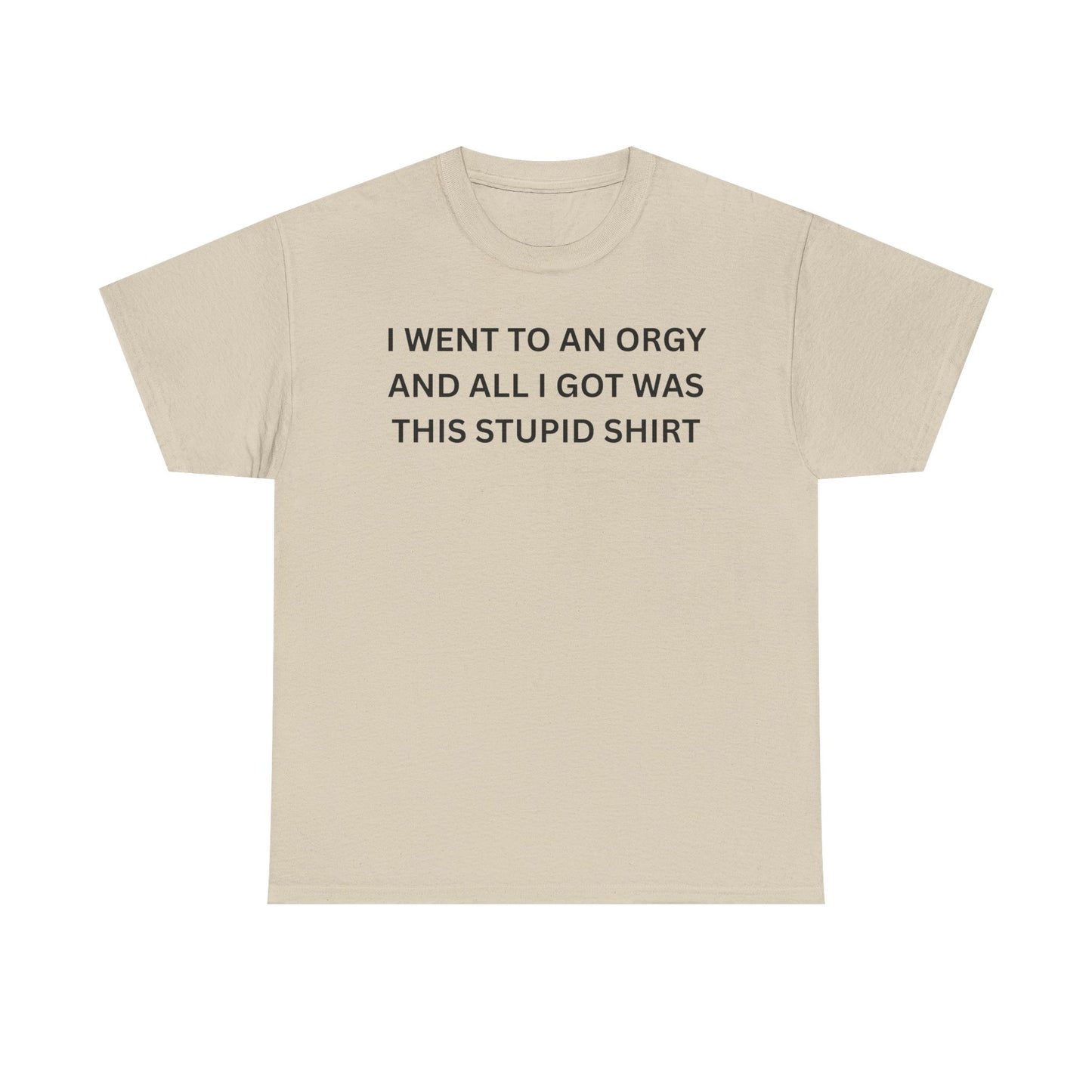 Orgy Attender Cotton Tee