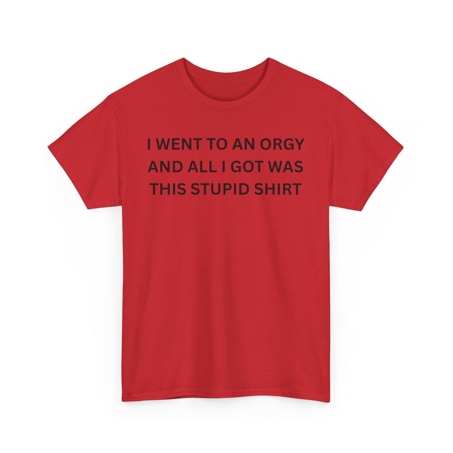 Orgy Attender Cotton Tee