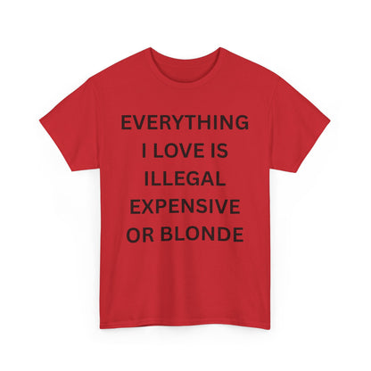 Everything I Love Cotton Tee