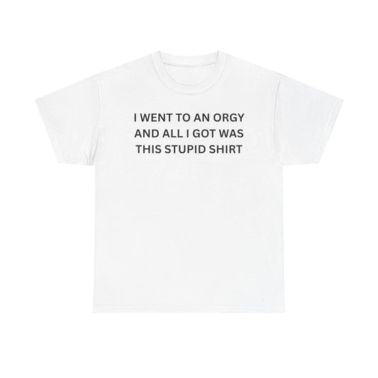 Orgy Attender Cotton Tee