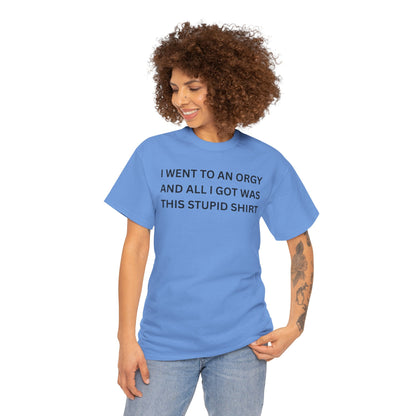Orgy Attender Cotton Tee
