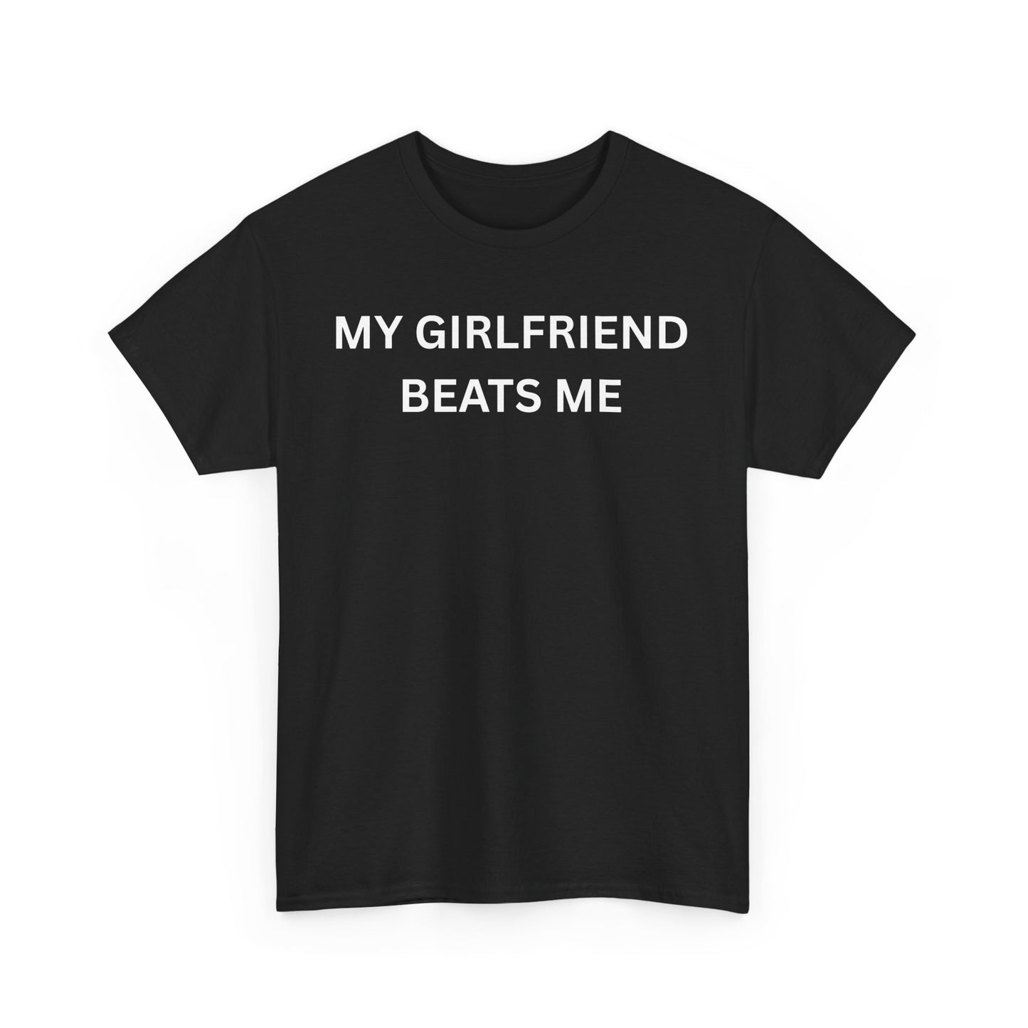 Girl Beats Me Cotton Tee