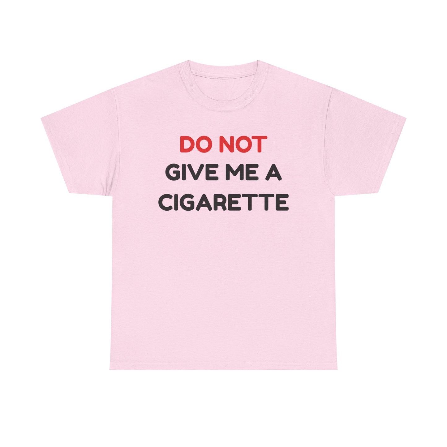 No Cigarette Cotton Tee