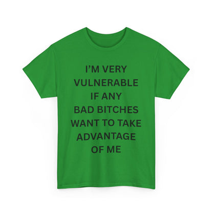 Very Vulnerable Cotton Tee