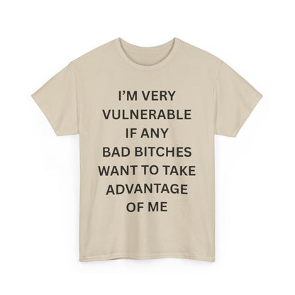 Very Vulnerable Cotton Tee