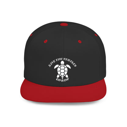 Save The Turtles Flat Bill