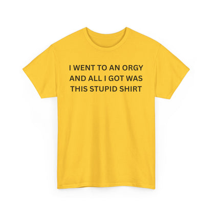 Orgy Attender Cotton Tee