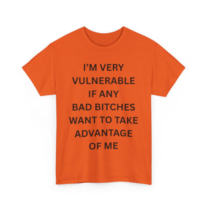 Very Vulnerable Cotton Tee
