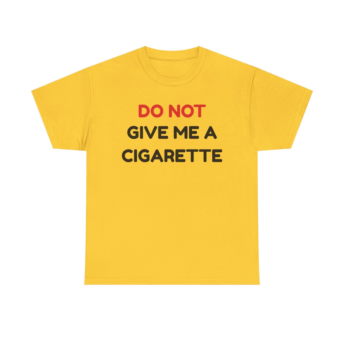 No Cigarette Cotton Tee