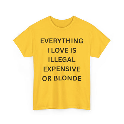 Everything I Love Cotton Tee