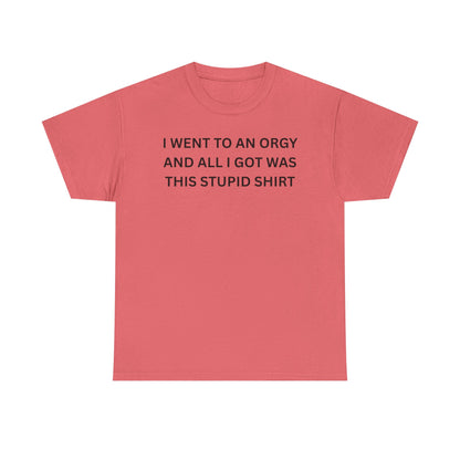 Orgy Attender Cotton Tee