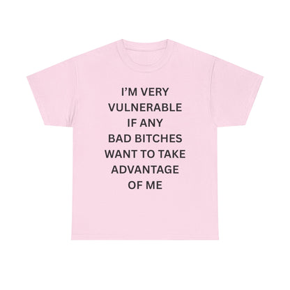 Very Vulnerable Cotton Tee