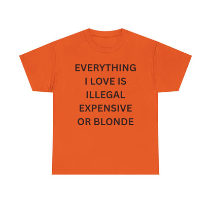 Everything I Love Cotton Tee