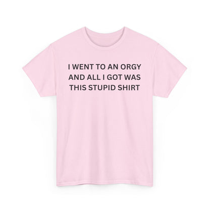 Orgy Attender Cotton Tee