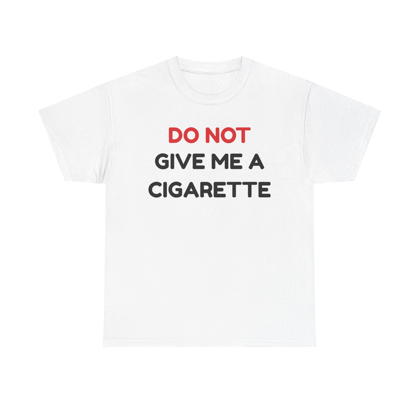 No Cigarette Cotton Tee