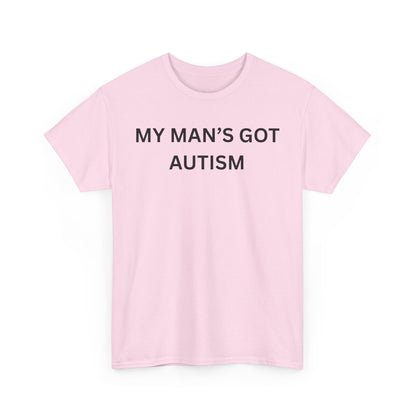 Male Autism Cotton Tee