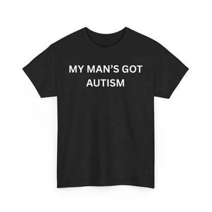 Male Autism Cotton Tee