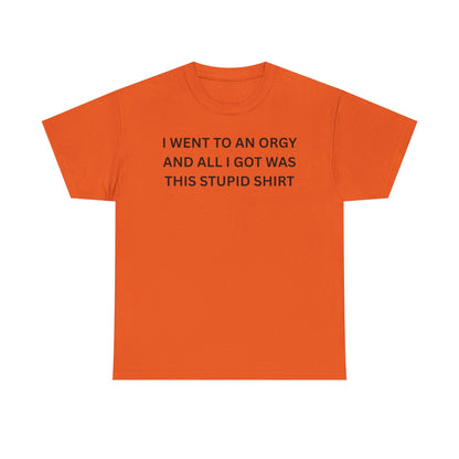 Orgy Attender Cotton Tee