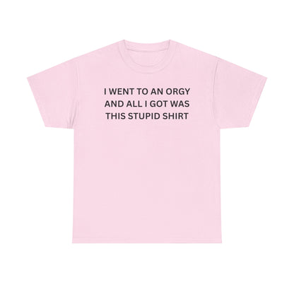 Orgy Attender Cotton Tee