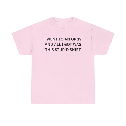 Orgy Attender Cotton Tee