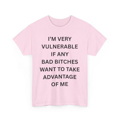Very Vulnerable Cotton Tee
