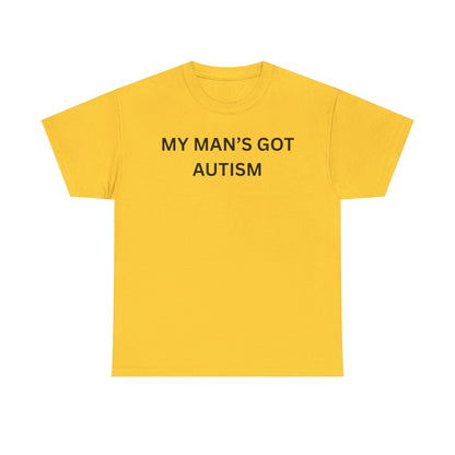 Male Autism Cotton Tee