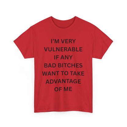 Very Vulnerable Cotton Tee