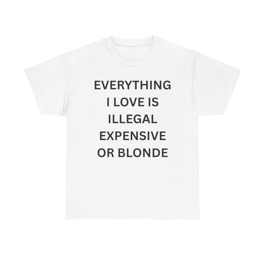 Everything I Love Cotton Tee
