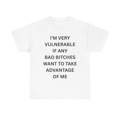 Very Vulnerable Cotton Tee