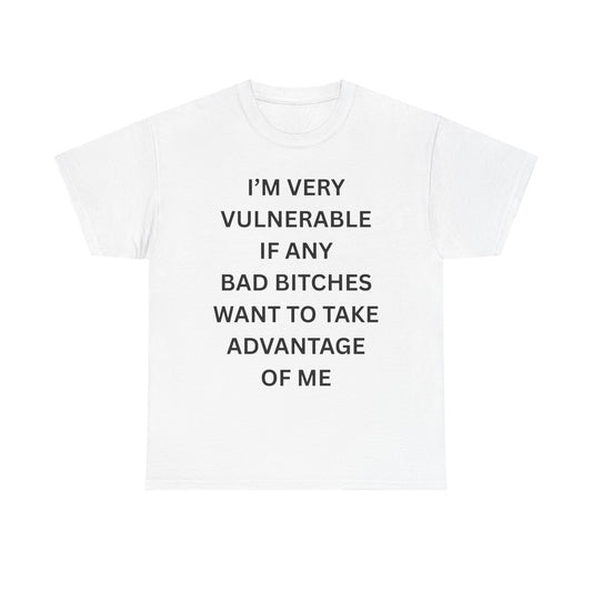 Very Vulnerable Cotton Tee