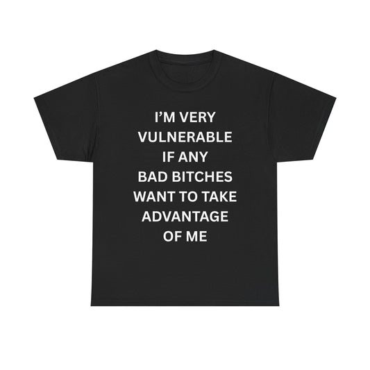 Very Vulnerable Cotton Tee
