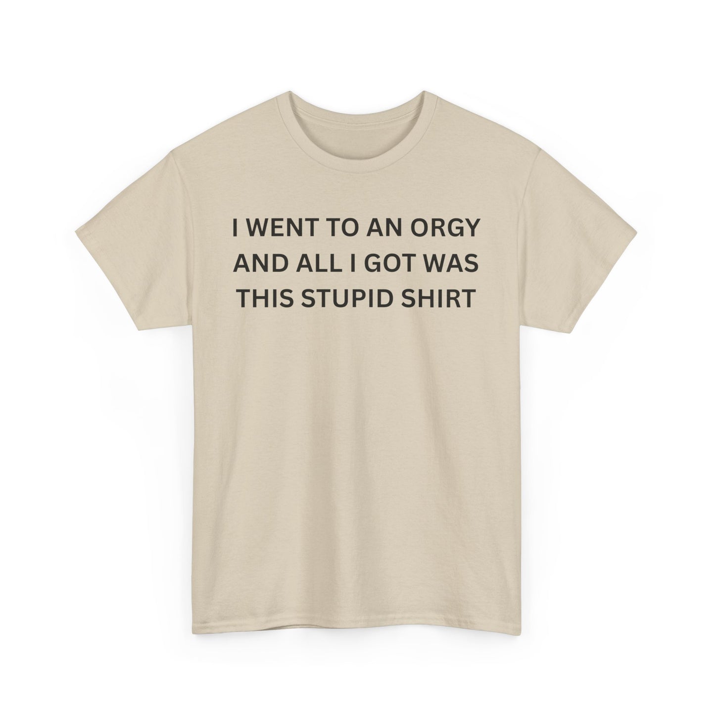 Orgy Attender Cotton Tee