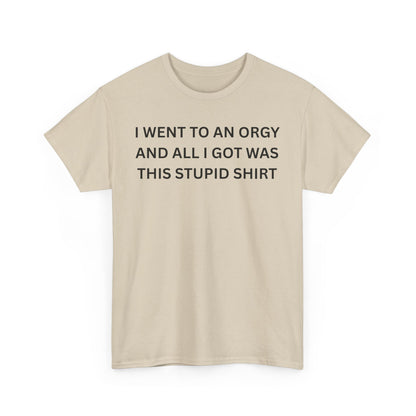 Orgy Attender Cotton Tee