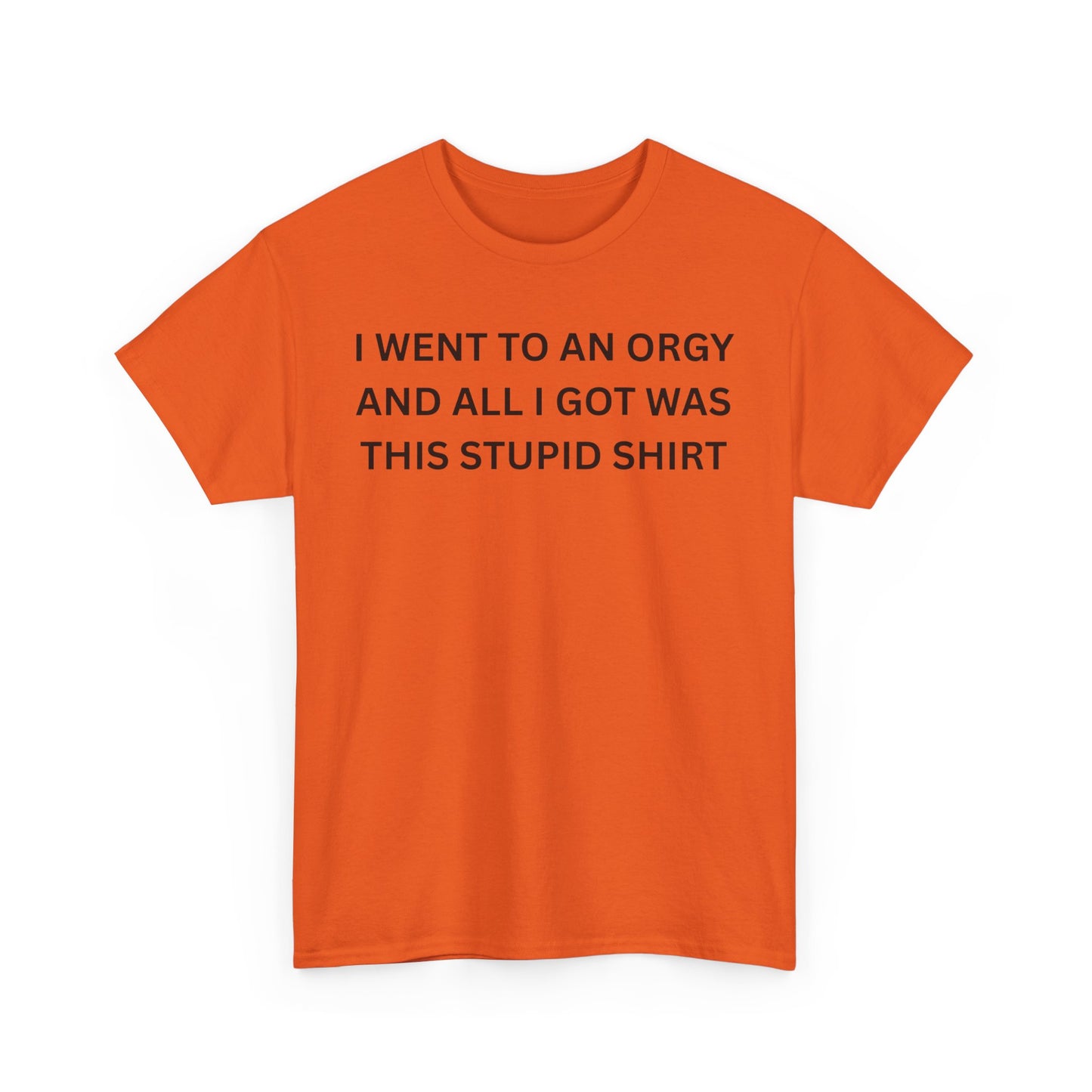 Orgy Attender Cotton Tee