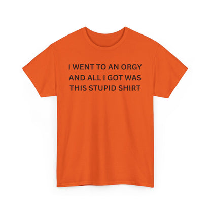 Orgy Attender Cotton Tee