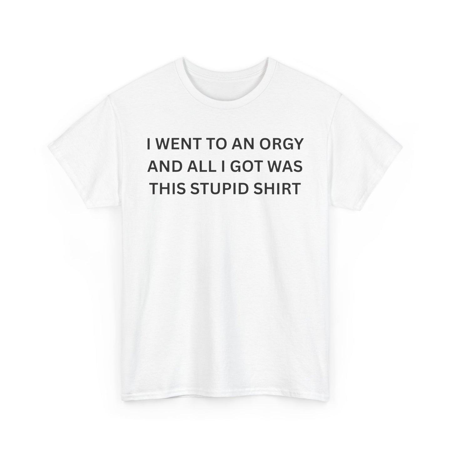 Orgy Attender Cotton Tee