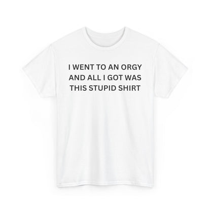 Orgy Attender Cotton Tee