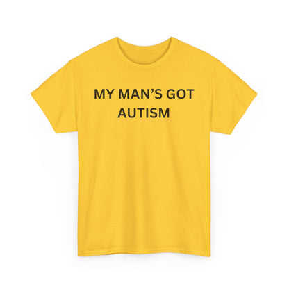 Male Autism Cotton Tee