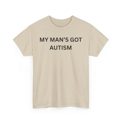 Male Autism Cotton Tee