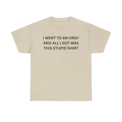 Orgy Attender Cotton Tee