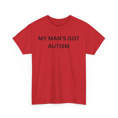 Male Autism Cotton Tee