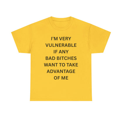 Very Vulnerable Cotton Tee